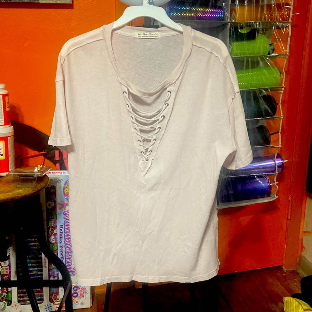 Small Oversized Free People shirt